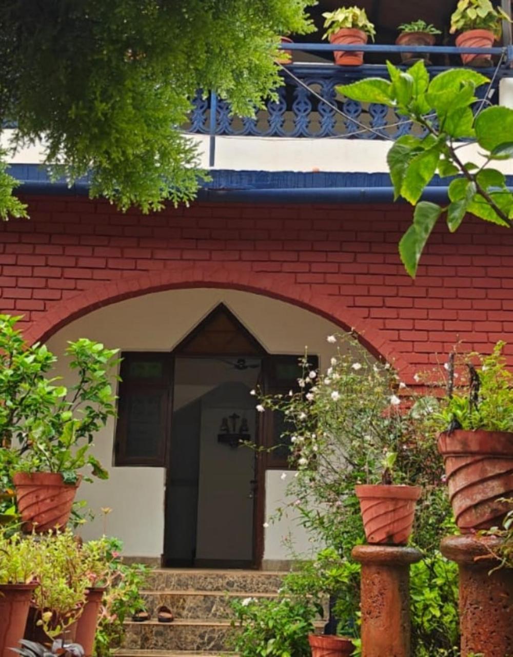 Curlies Blue House Villa Anjuna Eksteriør billede