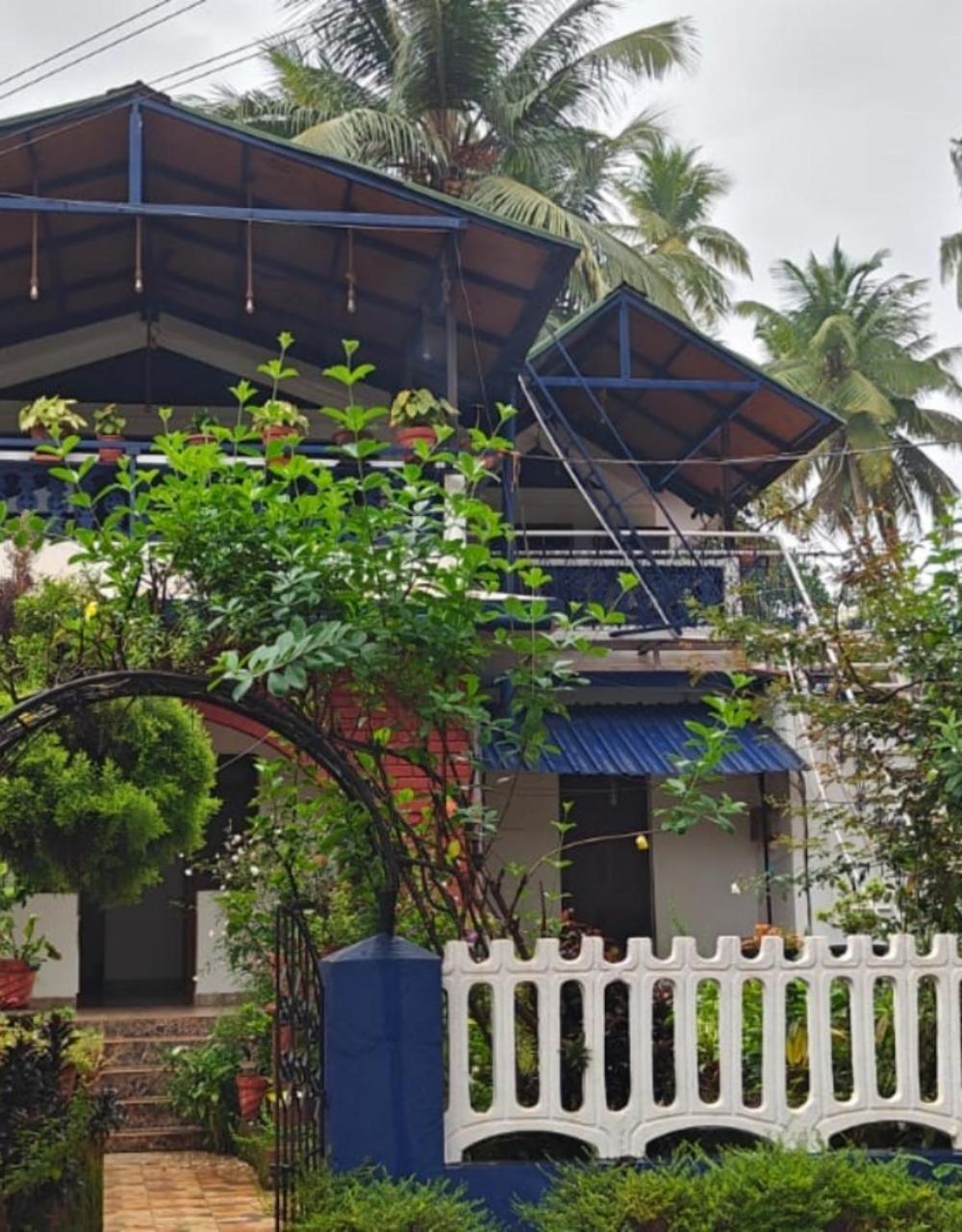 Curlies Blue House Villa Anjuna Eksteriør billede