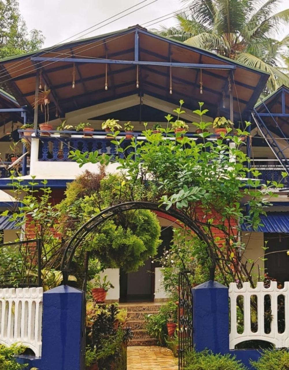 Curlies Blue House Villa Anjuna Eksteriør billede